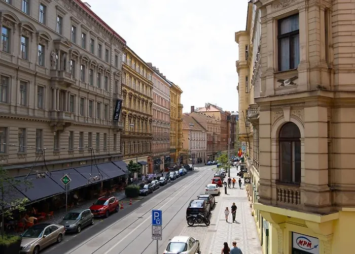 아파트 Rentero 5 Min Dancing House Prague, Luxury And Modern 프라하
